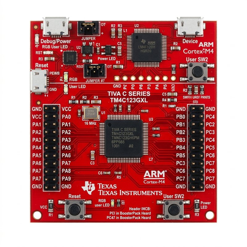 Texas Instruments ARM Cortex-M4 Tiva C Series TM4C123G LaunchPad (TM4C123GXL) – Professional Heavy Duty Evaluation Board | Electrive Co