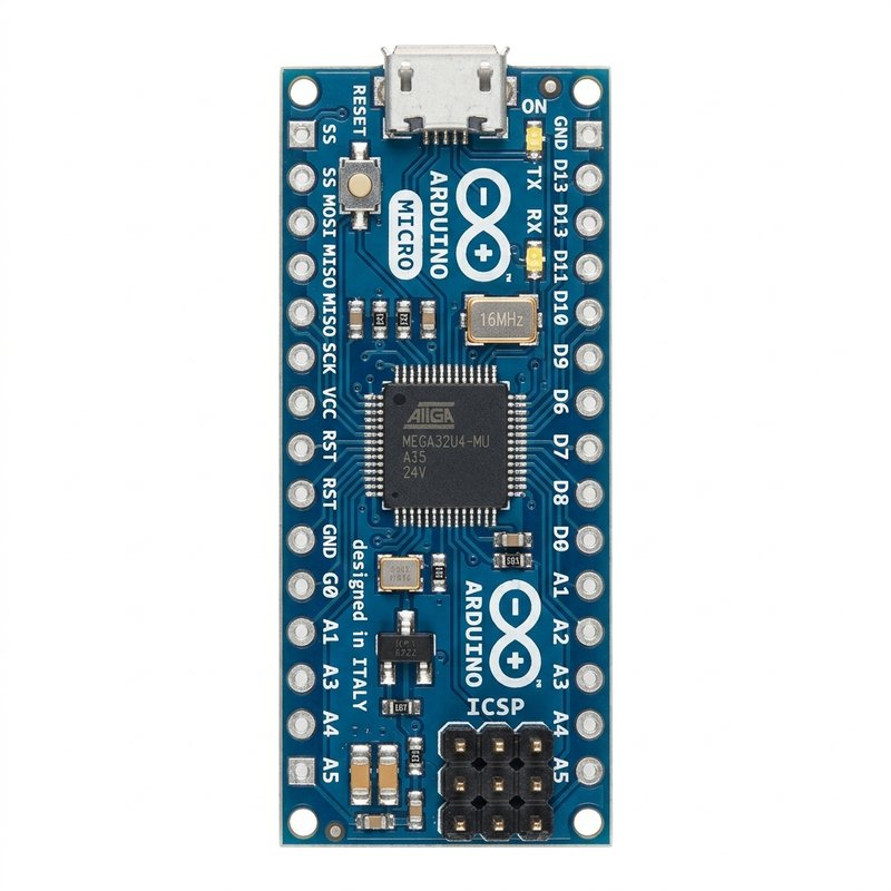 Arduino Micro with ATmega32U4 – Professional Ultra-Compact Logic & HID Native Connectivity | Electrive Co